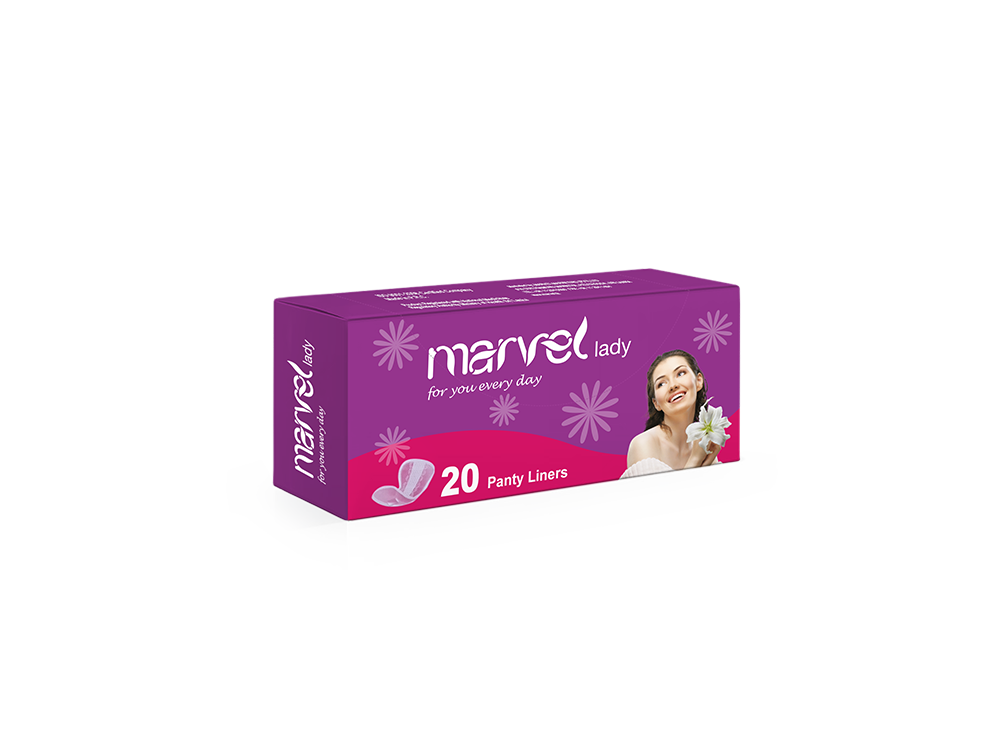 MARVEL LADY PANTY LINERS 20pcs PACK